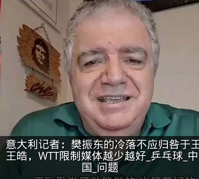 意大利记者：樊振东的冷落不应归咎于王励勤王皓，WTT限制媒体越少越好_乒乓球_中国_问题